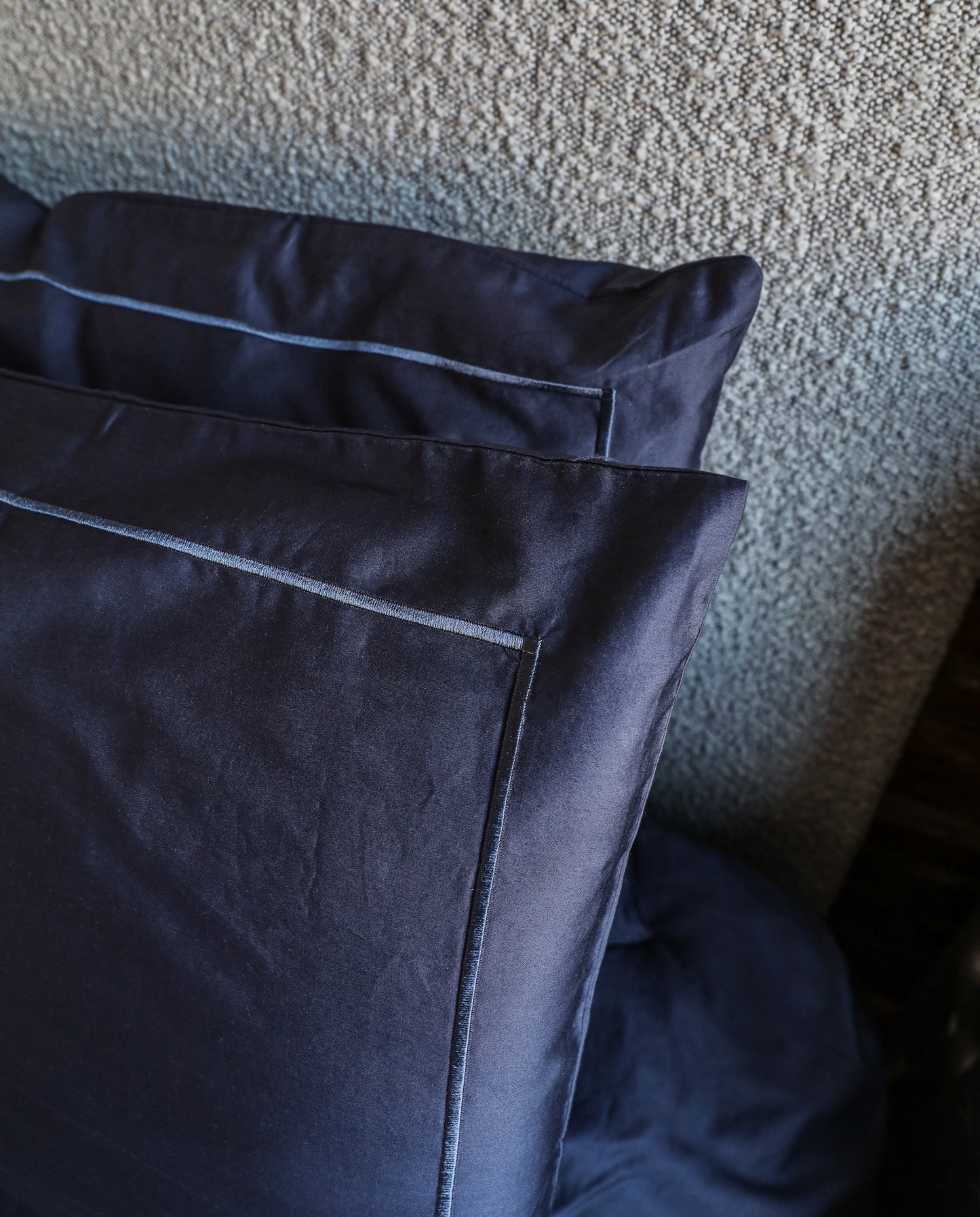 Bourdon Navy King Pillowcases